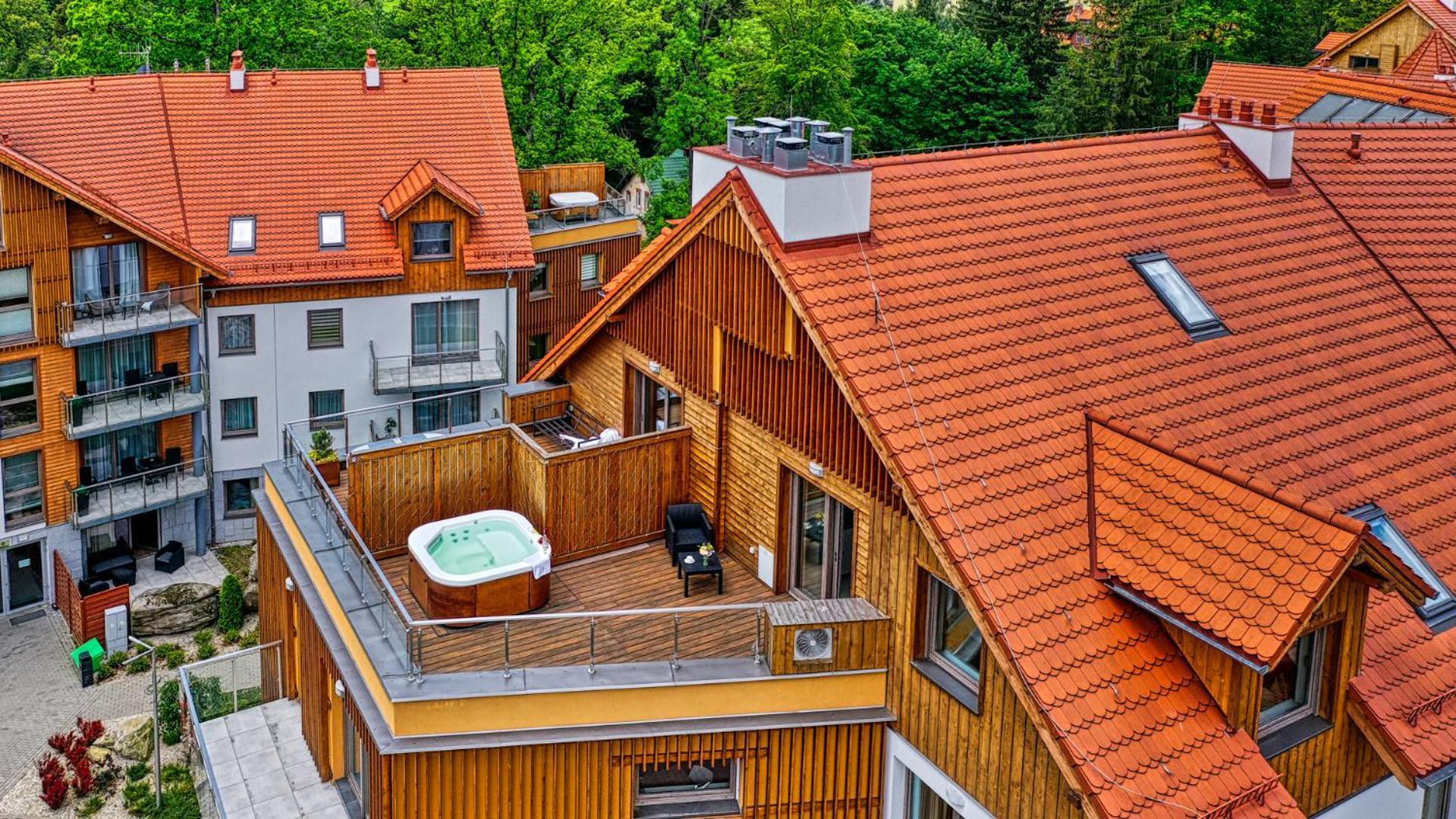 Royal Prestige Collection Z Prywatnym Jacuzzi - Stone Hill Resort Z Basenem I Saunami Sklářská Poruba Exteriér fotografie